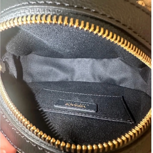 Versace NWT La Medusa Disco Bag in Black, Dust Bag - Picture 4 of 4